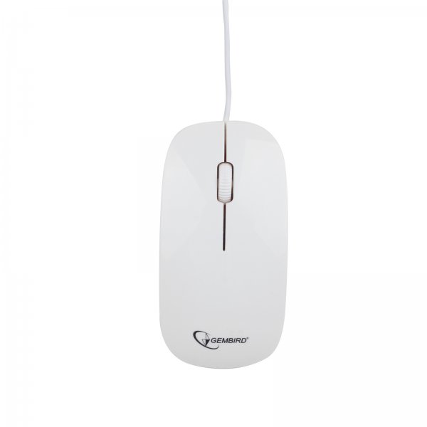 Мышь Gembird MUS-103-W White [MUS-103-W]