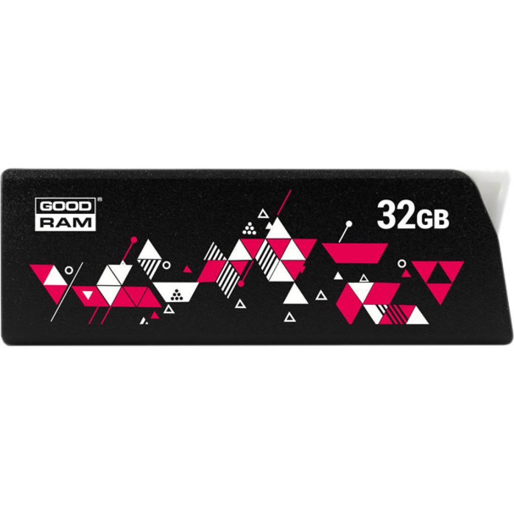 Флешка 32GB Goodram UCL3 Cl!ck Black USB 3.0 [UCL3-0320K0R11]