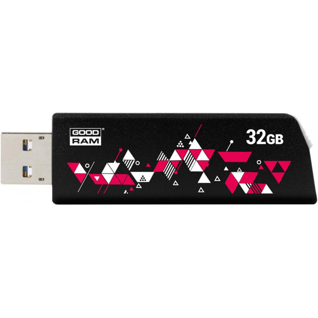 Флешка 32GB Goodram UCL3 Cl!ck Black USB 3.0 [UCL3-0320K0R11]