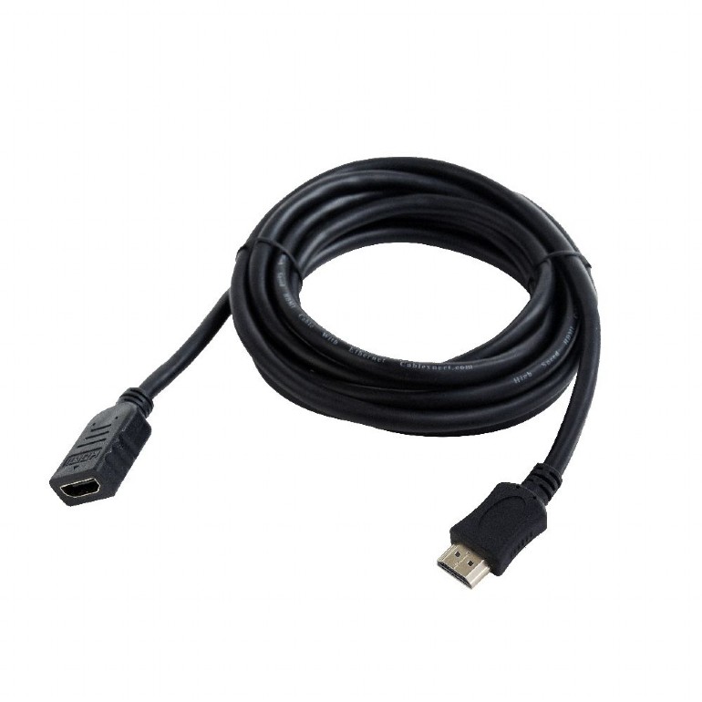 Кабель Cablexpert HDMI-M - HDMI-F 3.0m, v2.0, Black
