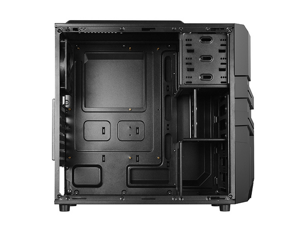 Корпус RAIDMAX VORTEX V5 405WB черный Middletower без БП, ATX/mATX/mITX,