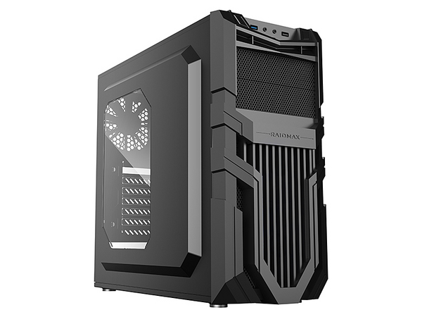Корпус RAIDMAX VORTEX V5 405WB черный Middletower без БП, ATX/mATX/mITX,