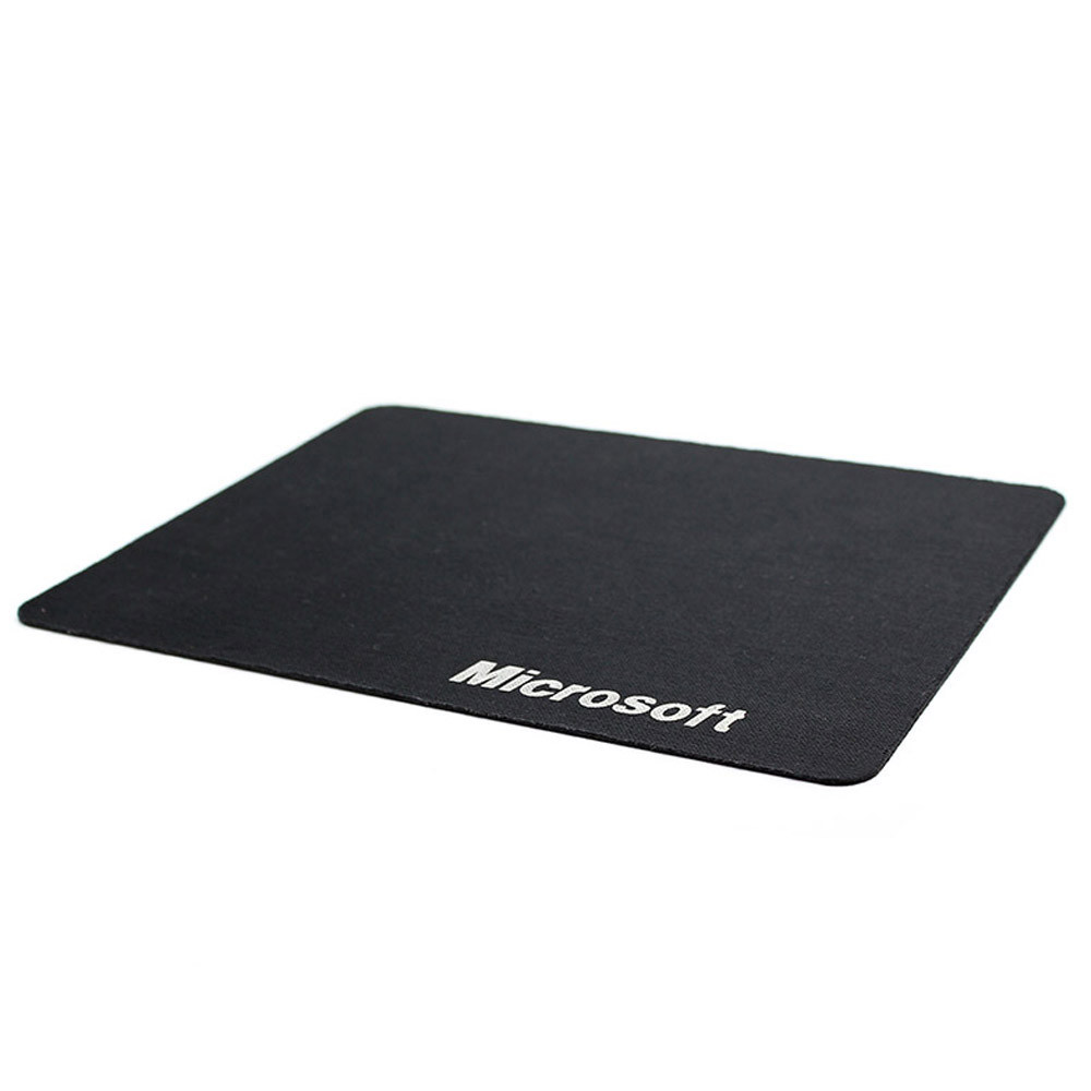 Коврик 290*250 тканевой Microsoft, толщина 2 мм, цвет Black, Пакет