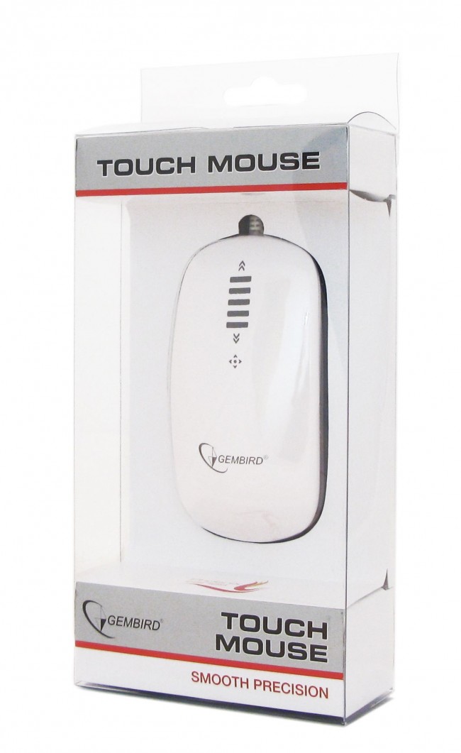 Миша Gembird MUS-PTU-001-W, серія Phoenix, USB інтерфейс, білий колір [MUS-PTU-001-W]