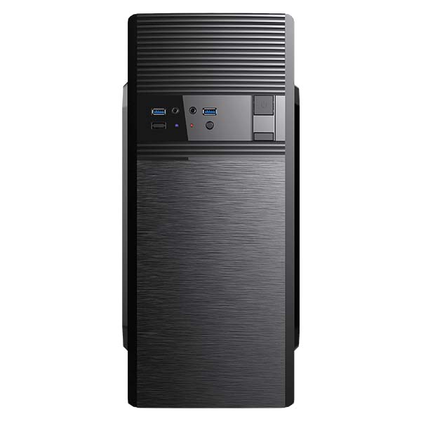 Корпус Frontier Yoda Miditower 500W ATX/mATX черный,1x5.25&quot;,2x3.5&quot;,2x2.25&quot; [F56A-500]