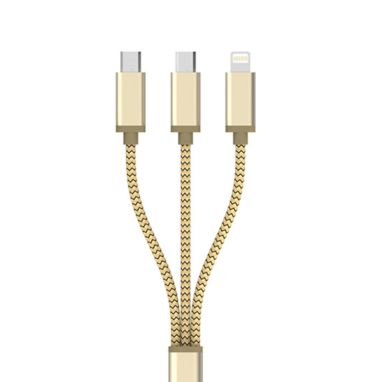Кабель LDNIO LC85 USB 3 in 1