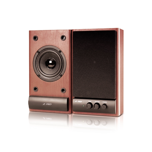 Акустическая система 2.0 F&amp;D R215 cherry 6 Вт, MDF