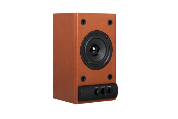Акустическая система 2.0 F&amp;D R215 cherry 6 Вт, MDF