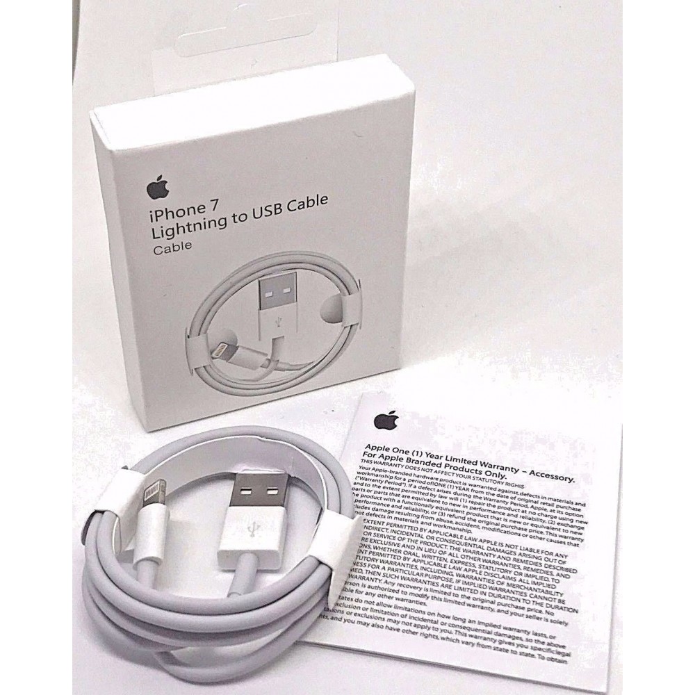 USB Lightning iPhone 5/6/7 Hi copy + Box white [nn]