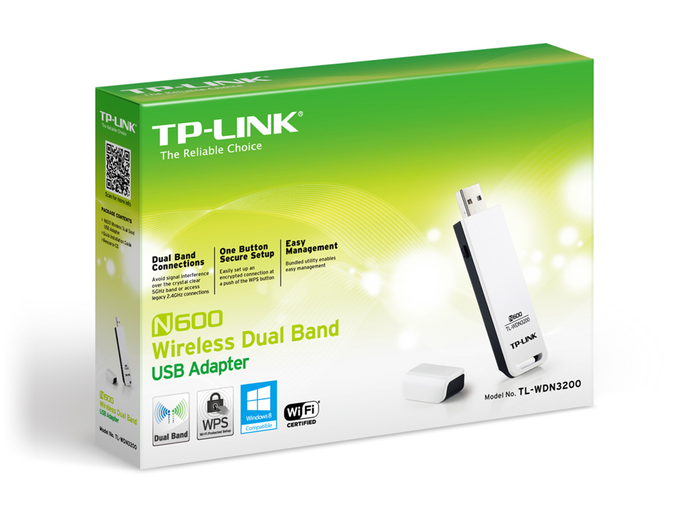 Сетевой адаптер Wi-Fi TP-LINK TL-WDN3200
