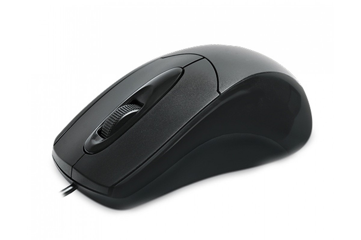 Мышь REAL-EL RM-207 Black (USB, Чёрный) (EL123200015)