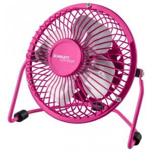 Настольный вентилятор 601 pink