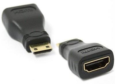 Переходник mini HDMI(папа)-HDMI(мама)