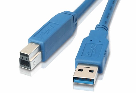Кабель USB 2.0 AM/BM, 3.0m, 1 феррит, черный, Пакет Q200 [2339]