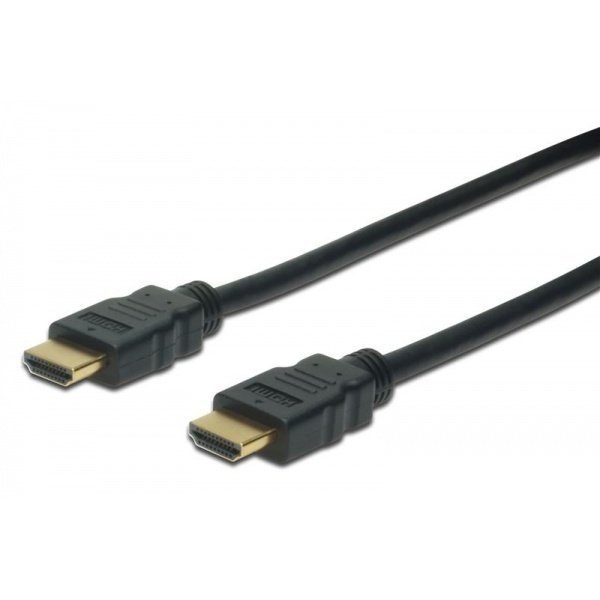 Кабель HDMI-HDMI HIGH SPEED 10m, v1.4, OD-7.5mm, круглый Black, коннектор Black, (Пакет) Q50 [4423]