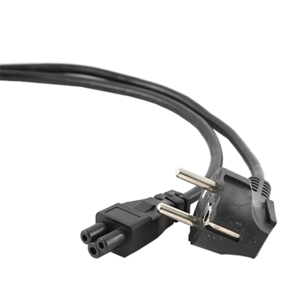 Кабель питания Schuko PC-186 CEE7/17-IEC C5, 3.0M, 0.75mm, для ноутбука, OEM Q15/180 [2344]