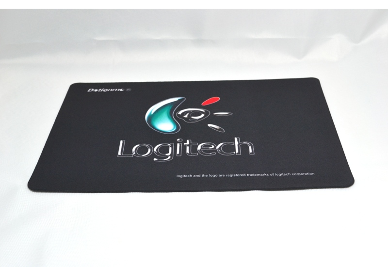 Коврик 200*280 тканевой LogiTech, толщина 2 мм, цвет Black, Пакет [14130]