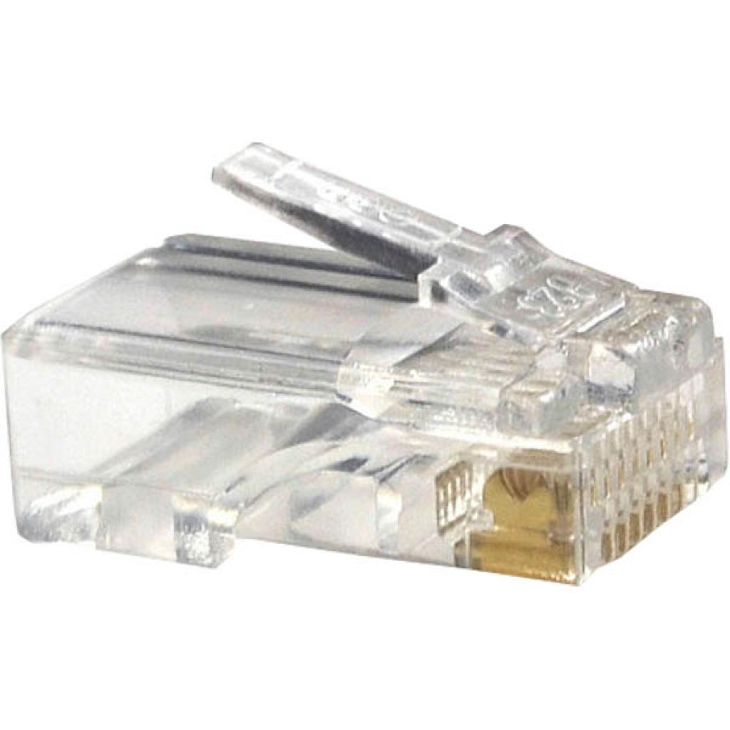 Коннектор RITAR PREMIUM RJ-45 CONNECTOR 8P8C (100 шт/уп.) Q100 (позолоченые контакты) [13193]