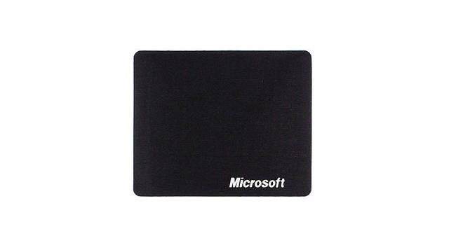 Коврик 290*250 тканевой Microsoft, толщина 2 мм, цвет Black, Пакет
