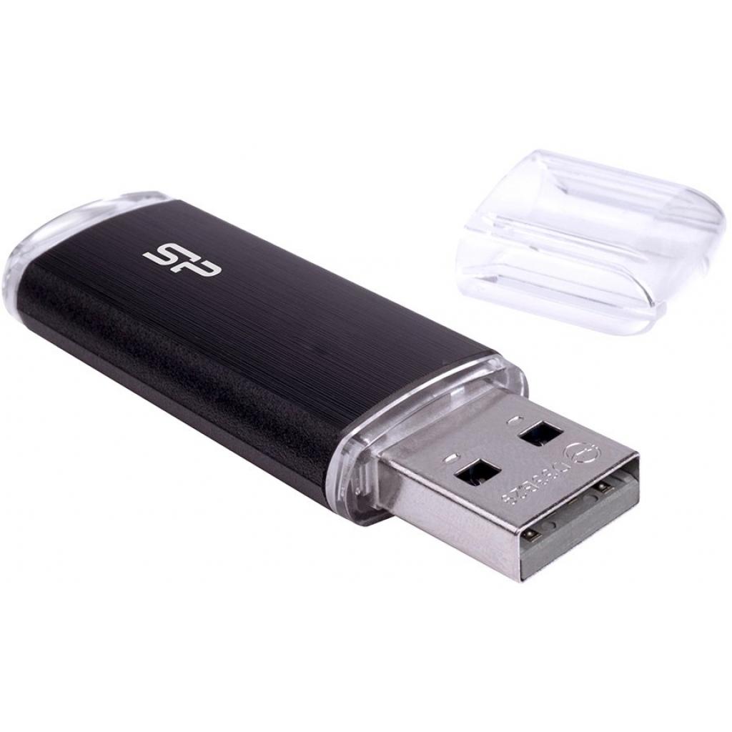 Флешка Silicon Power Ultima U02, 32GB, black [SP032GBUF2U02V1K]