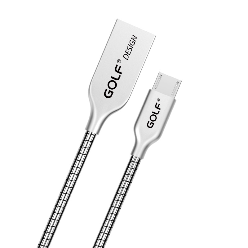 Кабель USB Golf Micro GC-33m 1м cтальной