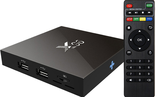 Телевизионная приставка Smart TV BOX x96 2/16 (android 6.0.1, Wi-fi, Lan)