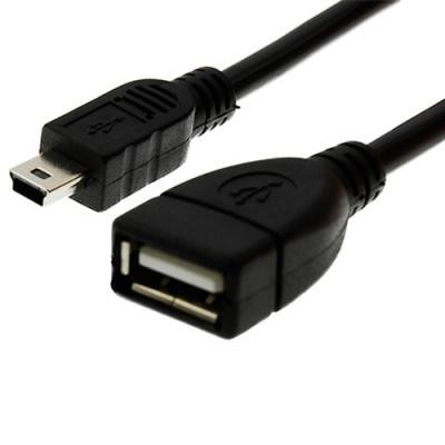 Кабель OTG AF/Mini USB 0.1m