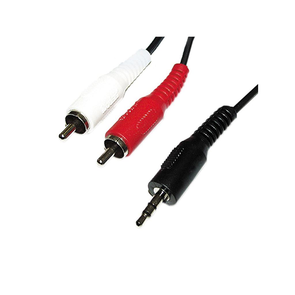 Кабель 3.5 - 2xRCA 1.5m