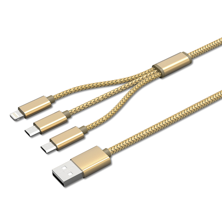 Кабель LDNIO LC85 USB 3 in 1