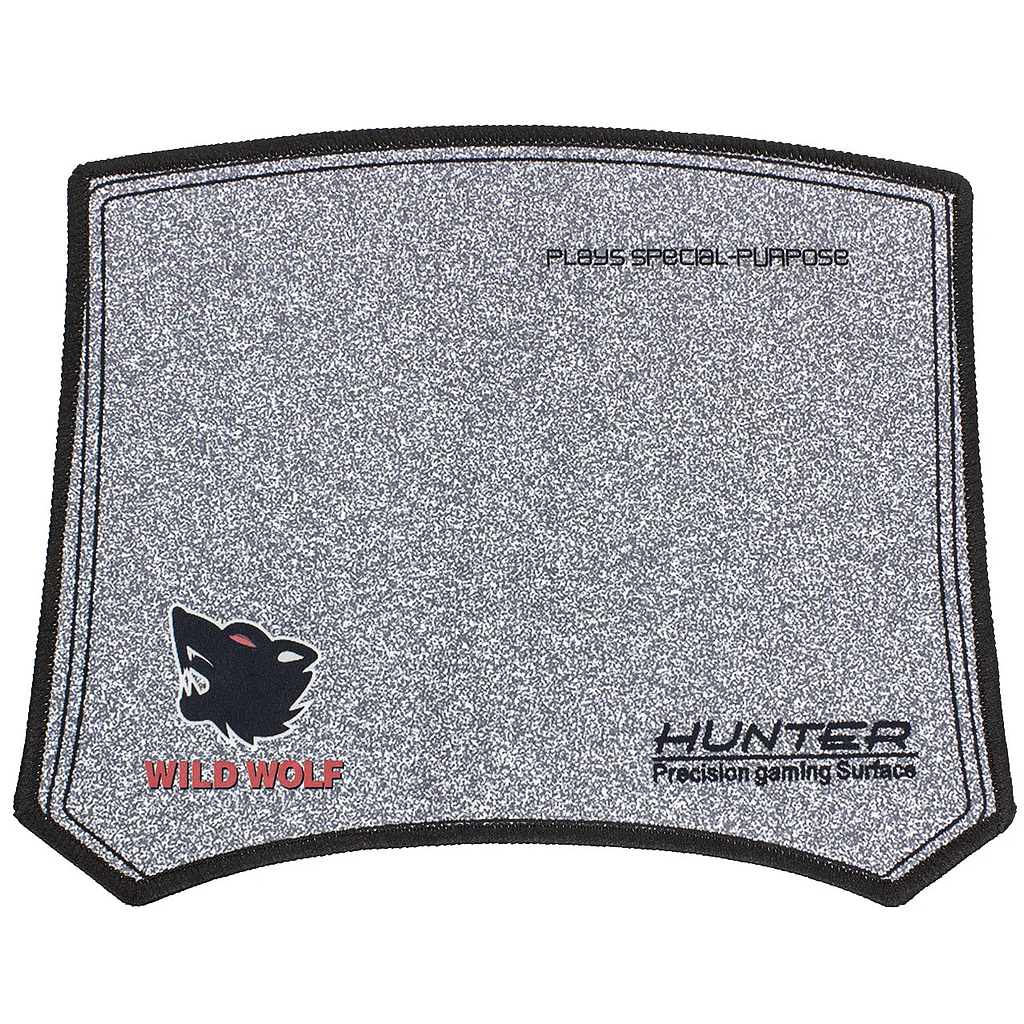 Коврик тканевой HUNTER WILD WOLF, прошитый, Grey,  300*250*2mm