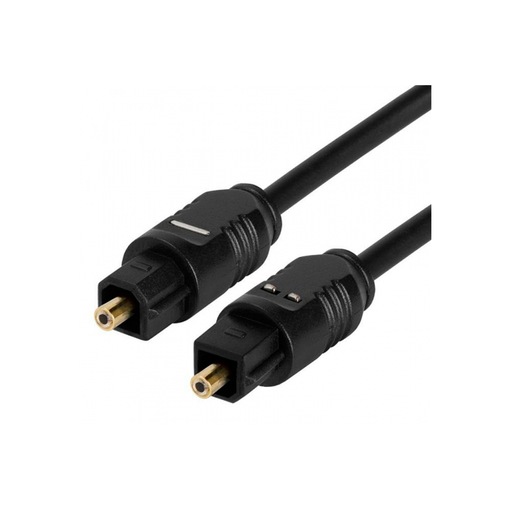 Аудио-кабель оптический Toslink, 1.5m, Black