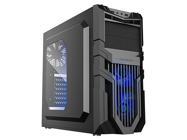 Корпус RAIDMAX VORTEX V5 405WB черный Middletower без БП, ATX/mATX/mITX,