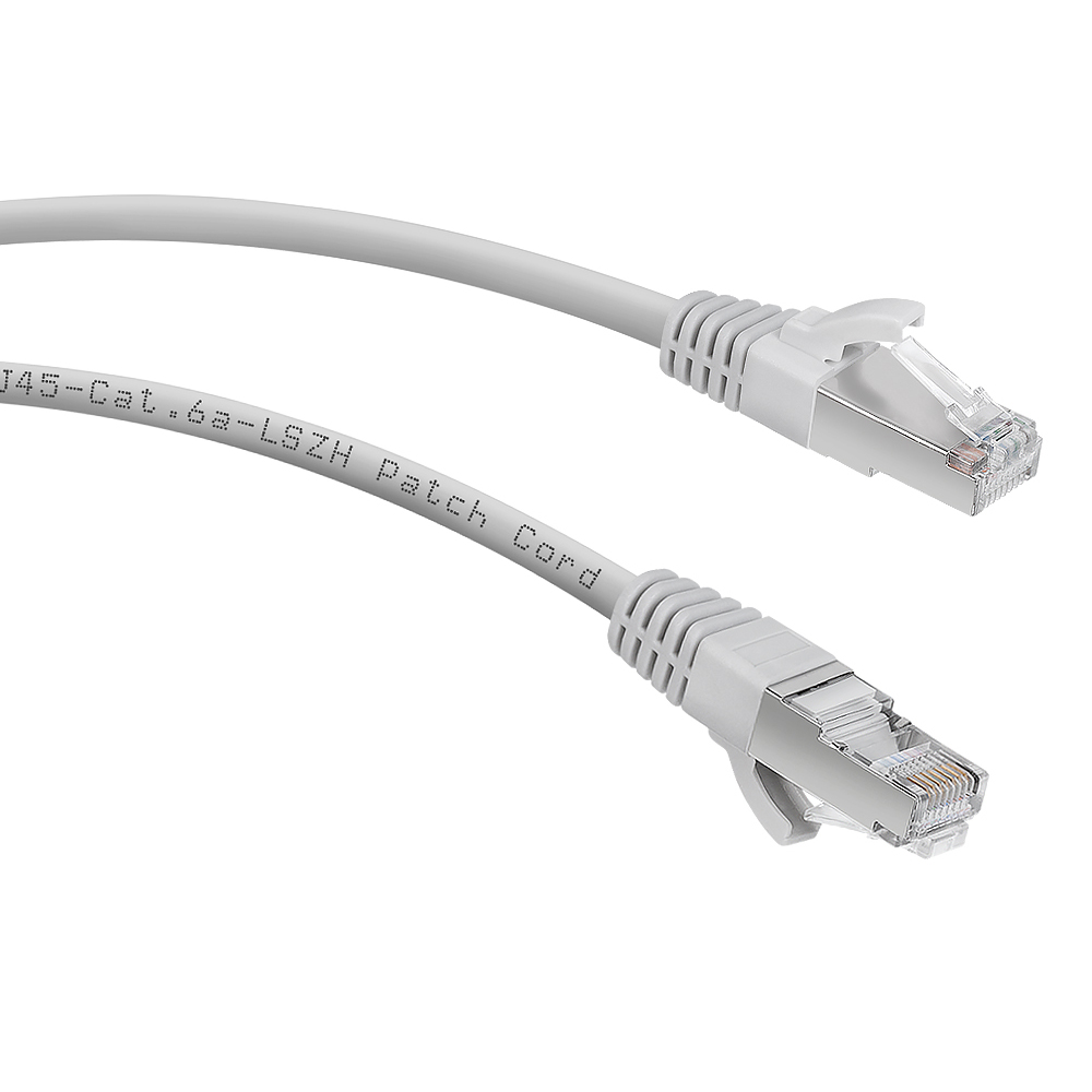 Патч-корд литой RITAR, UTP, RJ45, Cat.5e, 10m, серый Q91 [221]