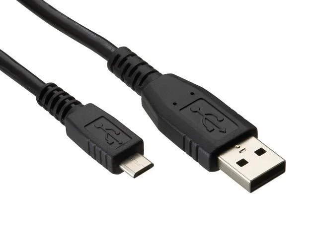 Кабель USB 2.0 (AM/Miсro 5 pin) 1,0м, черный, ОЕМ, Q500 [5282]
