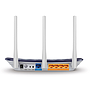 Маршрутизатор TP-LINK Archer C20. WAN-порт: Ethernet. Скорость Wi-Fi: >300 Мбит/с. Частота работы Wi-Fi: 2.4 ГГц, 5 ГГц. Интерфейсы: 4 порта LAN 10/100 Мбит/с, 1 порт WAN 10/100 Мбит/с, 1 порт USB 2.0