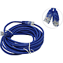 Патч-корд литой RITAR, UTP, RJ45, Cat.5e, 10m, синий Q91 [222]