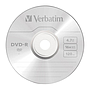 Диск DVD-R Verbatim 4.7Gb 16X Wrap-box 50pk Extra MATT SILVER (43791)