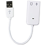 Звуковая карта Dynamode USB 8(7.1) каналов 3D белая (USB-SOUND7-WHITE)