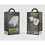 Сетевой адаптер EMY Micro 4200mAh 4usb кабель в комплекте MY-262 бело-стальной