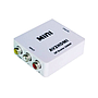 Конвертер Mini AV2HDMI, ВХОД 3RCA(мама) на ВЫХОД HDMI(мама), 720P/1080P, White[7785]
