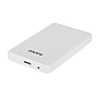 Карман Maiwo внешний для 2.5" SATA/SSD HDD через USB3.0 безвинтов. крепление пластик белый [K2503D white]