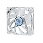 Вентилятор Deepcool для корпуса 120x120x25мм, HB, 1300±10%об/мин, 26дБ, LED, прозрачный, белый [XFAN 120 L/W]